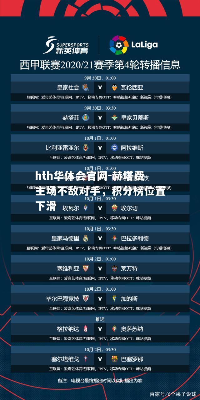 赫塔费主场不敌对手，积分榜位置下滑